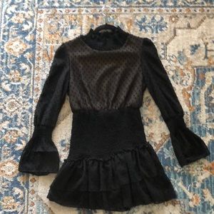 Sexy black mini dress!